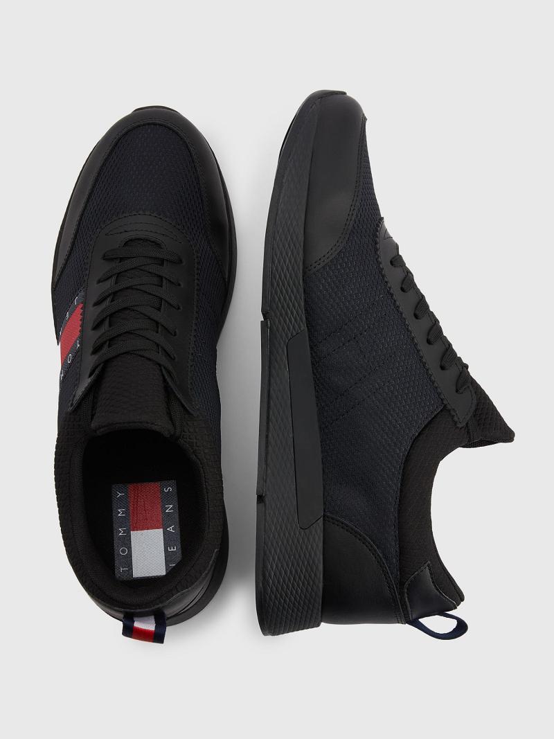 Férfi Tommy Hilfiger Tj running Sneaker Fekete | HU 1420HAP